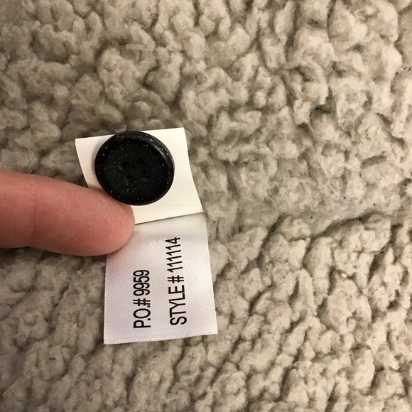 Carbon 2 Cobalt Sherpa Lined Shacket Flannel Men’s Size Small Cream Brown Black - Picture 10 of 10